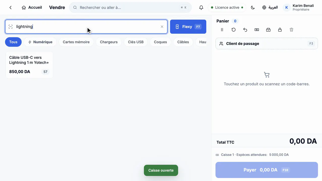 Vidéo du guide : Vendre à la caisse